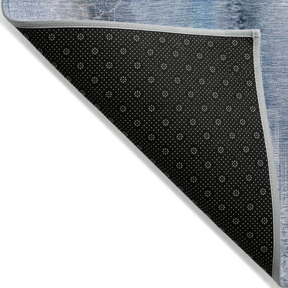 Chantille ACN537 Blue 3' x 5' Rug. Picture 3