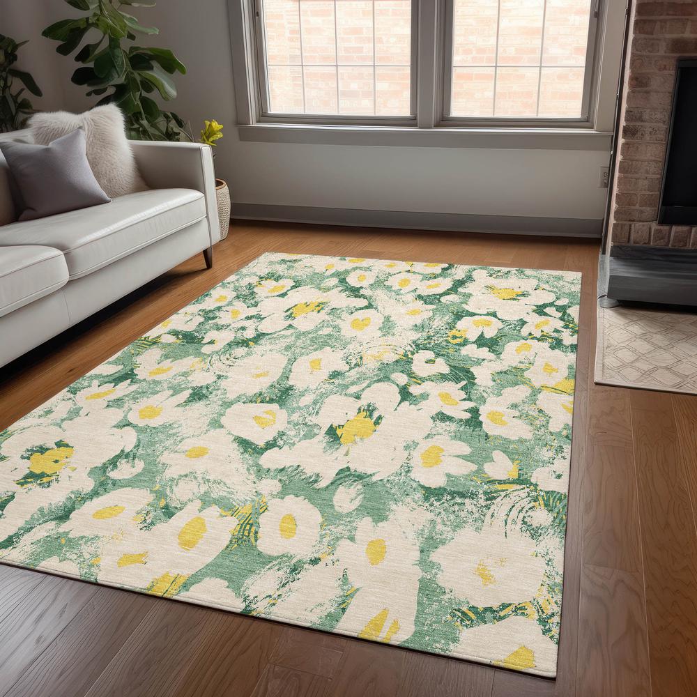 Chantille ACN538 Green 8' x 10' Rug. Picture 6
