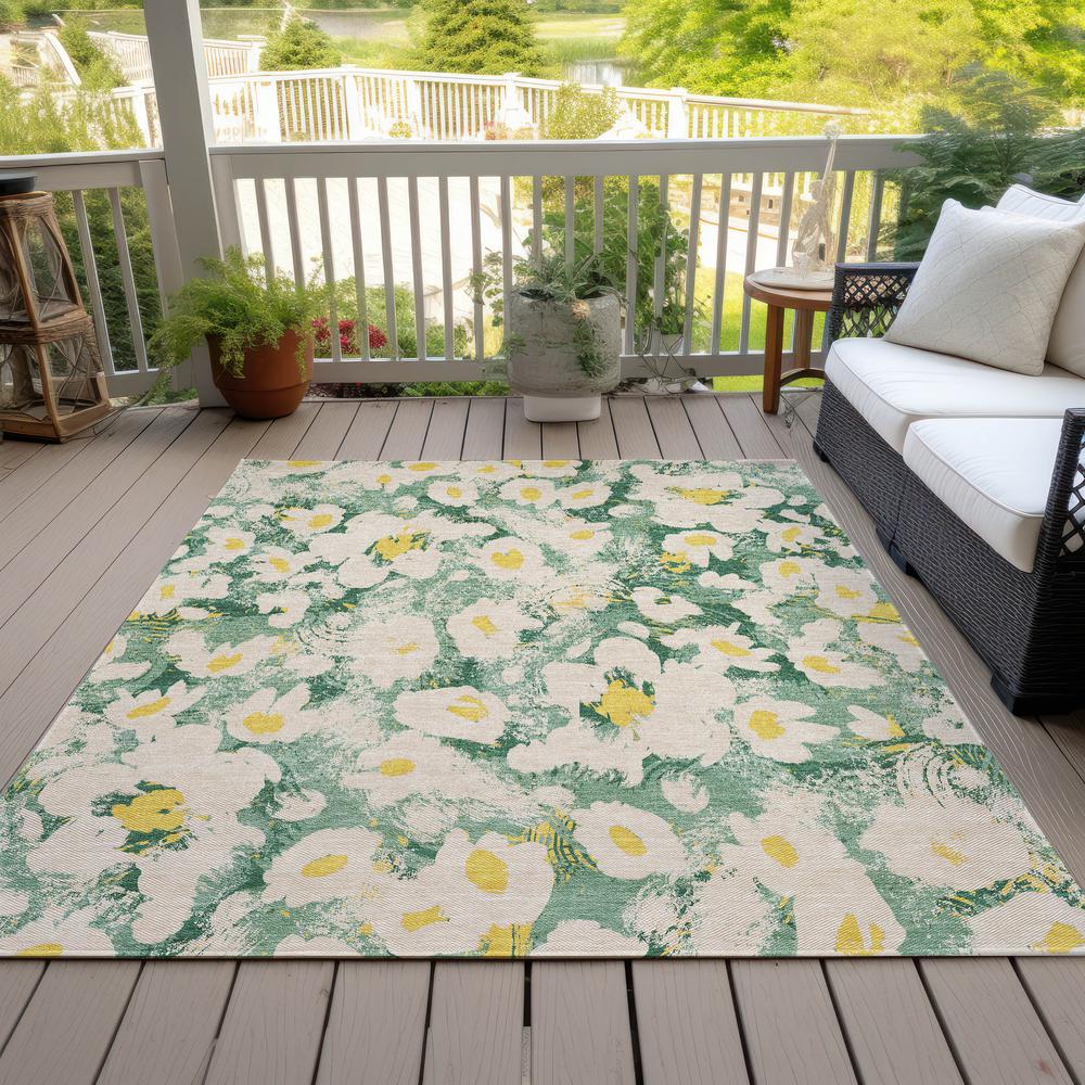 Chantille ACN538 Green 8' x 10' Rug. Picture 8