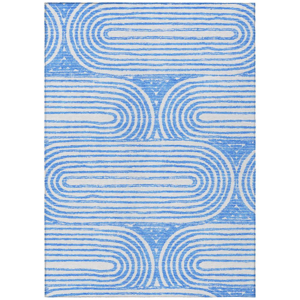 Chantille ACN540 Blue 8' x 10' Rug. Picture 1