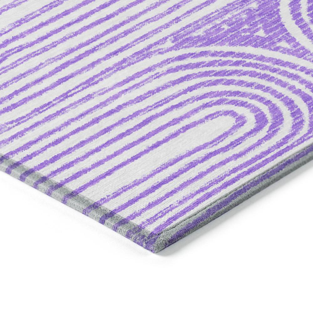 Chantille ACN540 Purple 3' x 5' Rug. Picture 3
