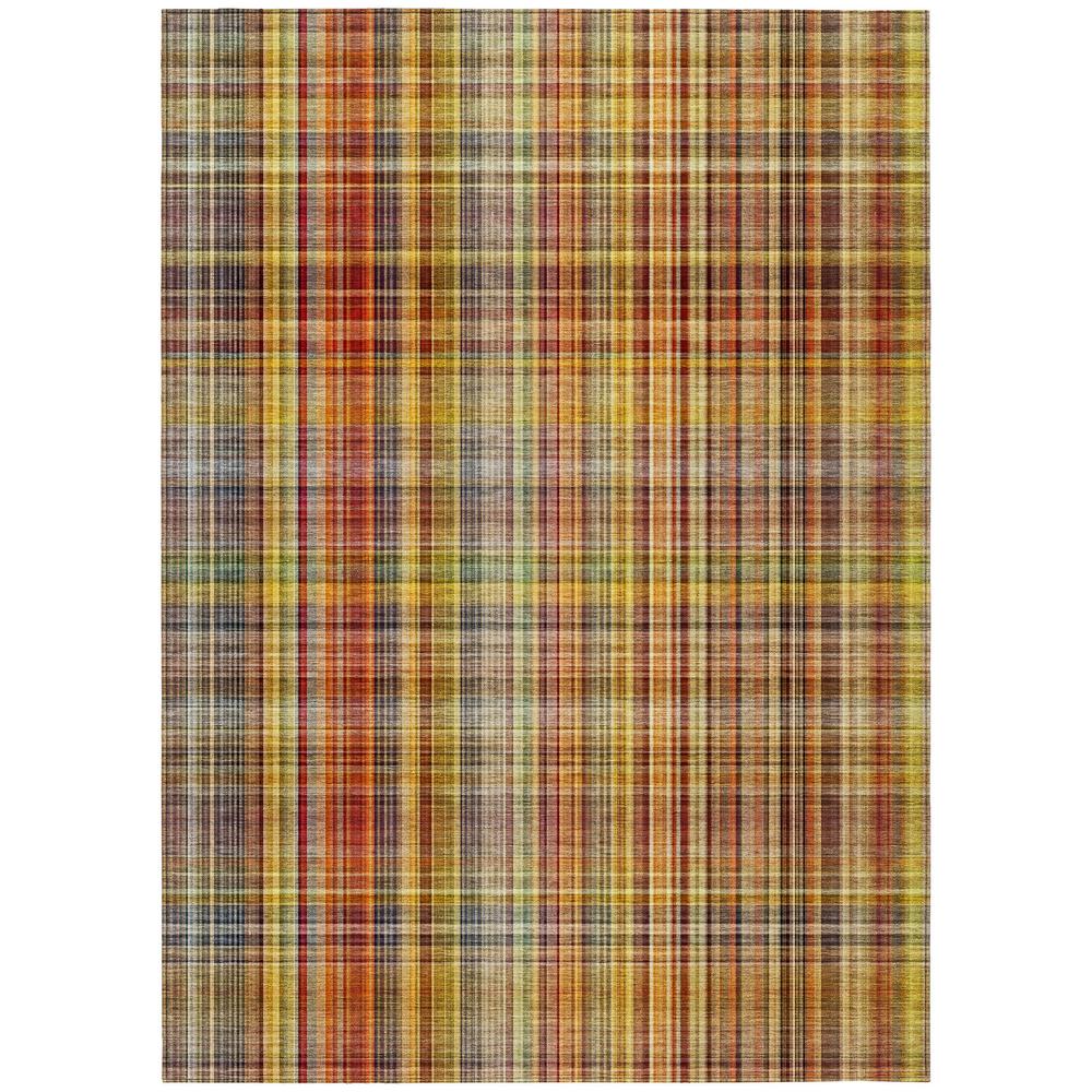 Chantille ACN541 Orange 8' x 10' Rug. Picture 1