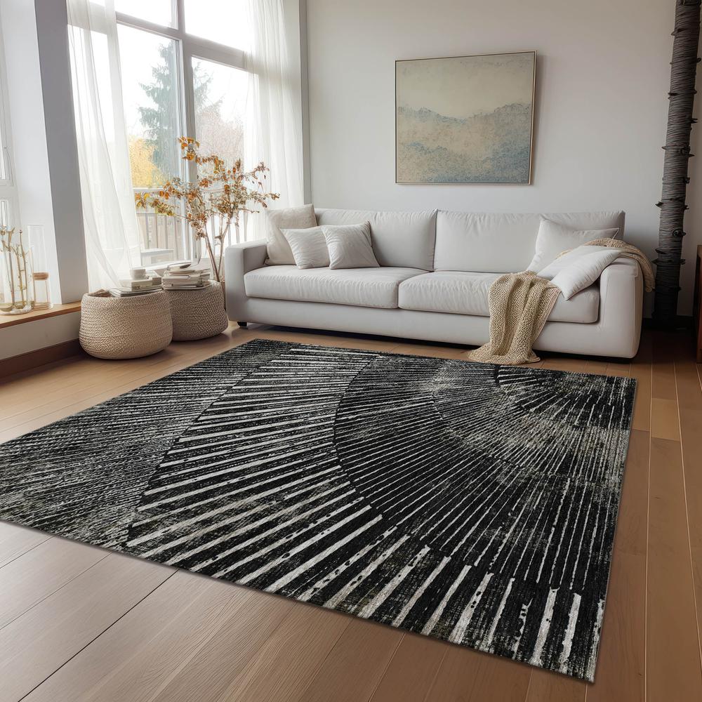 Chantille ACN542 Black 8' x 10' Rug. Picture 7