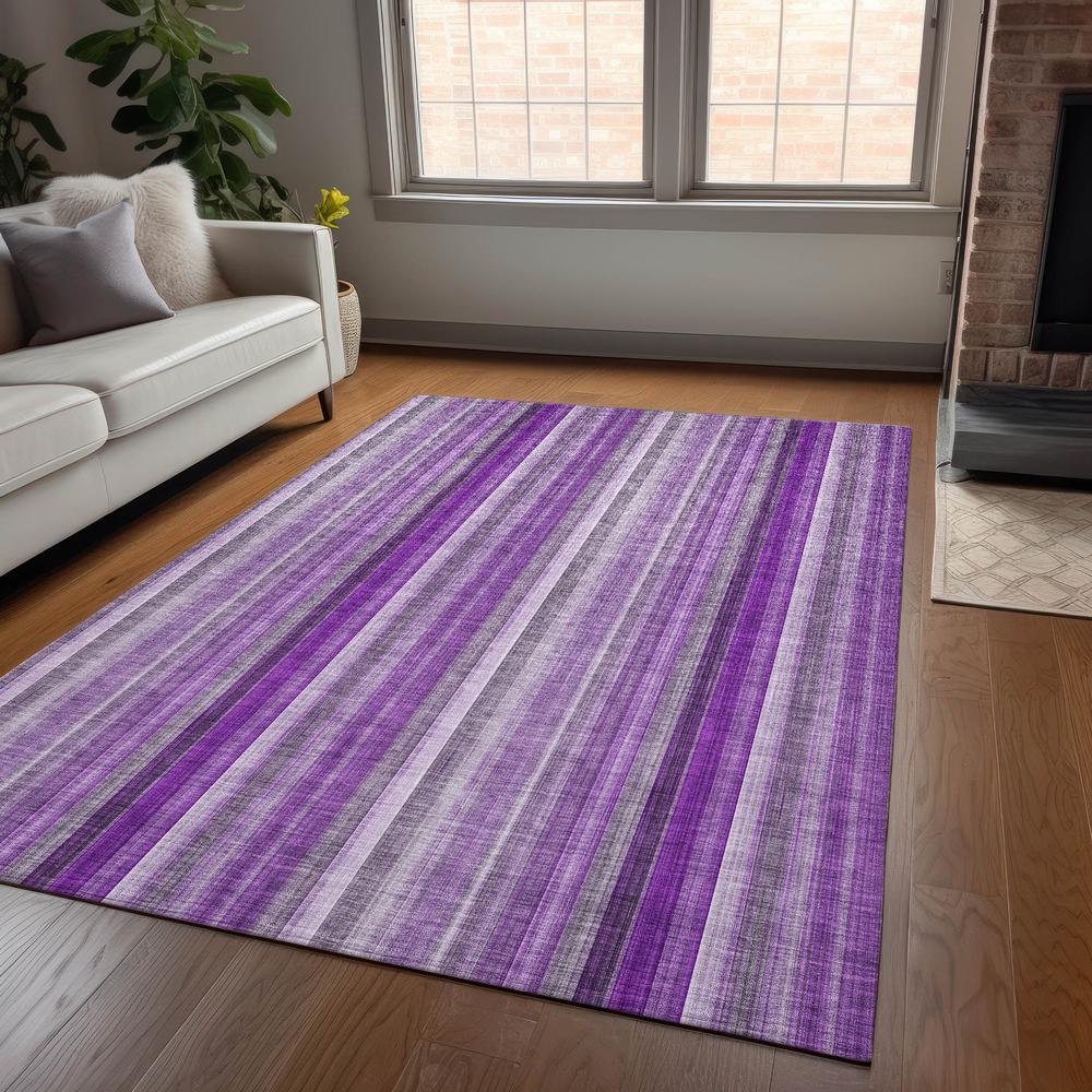 Chantille ACN543 Purple 8' x 10' Rug. Picture 6