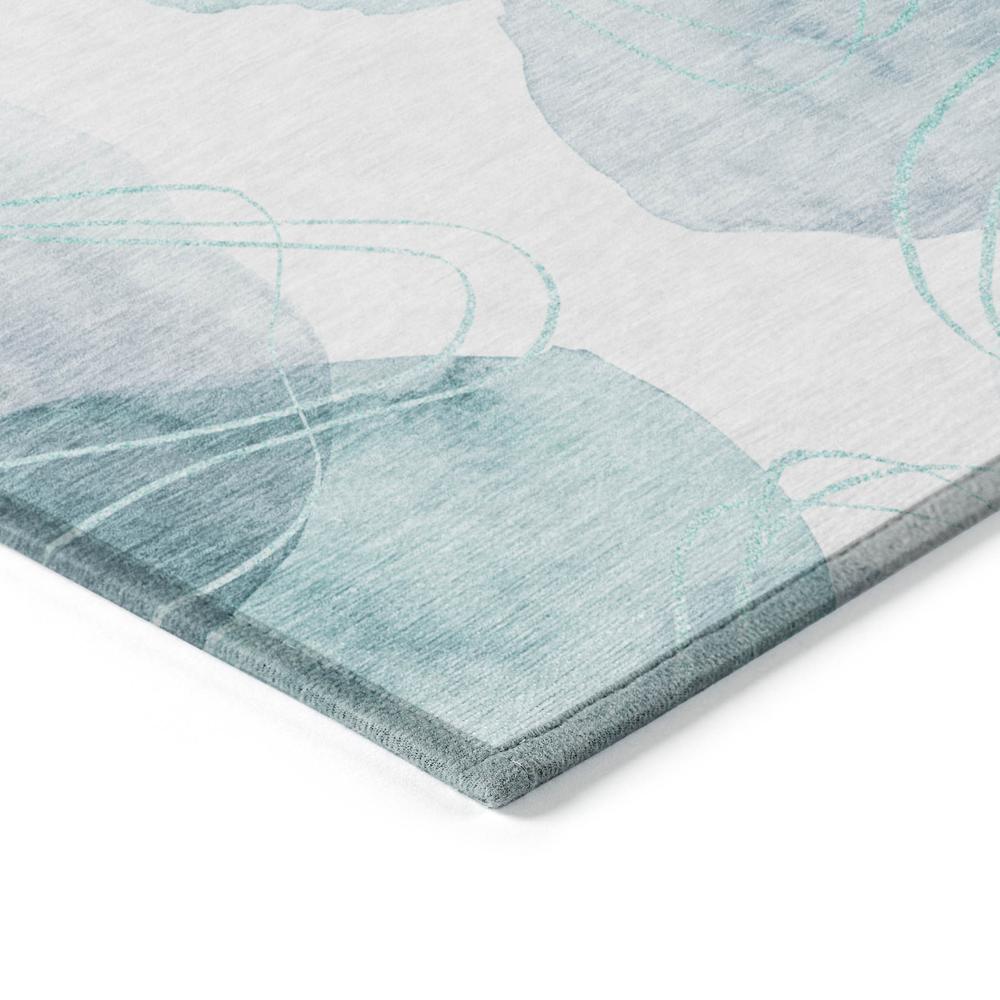 Chantille ACN544 Teal 3' x 5' Rug. Picture 3