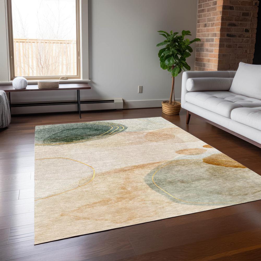 Chantille ACN545 Brown 8' x 10' Rug. Picture 6