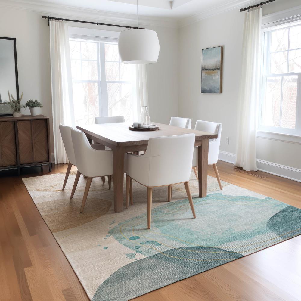 Chantille ACN546 Brown 8' x 10' Rug. Picture 6