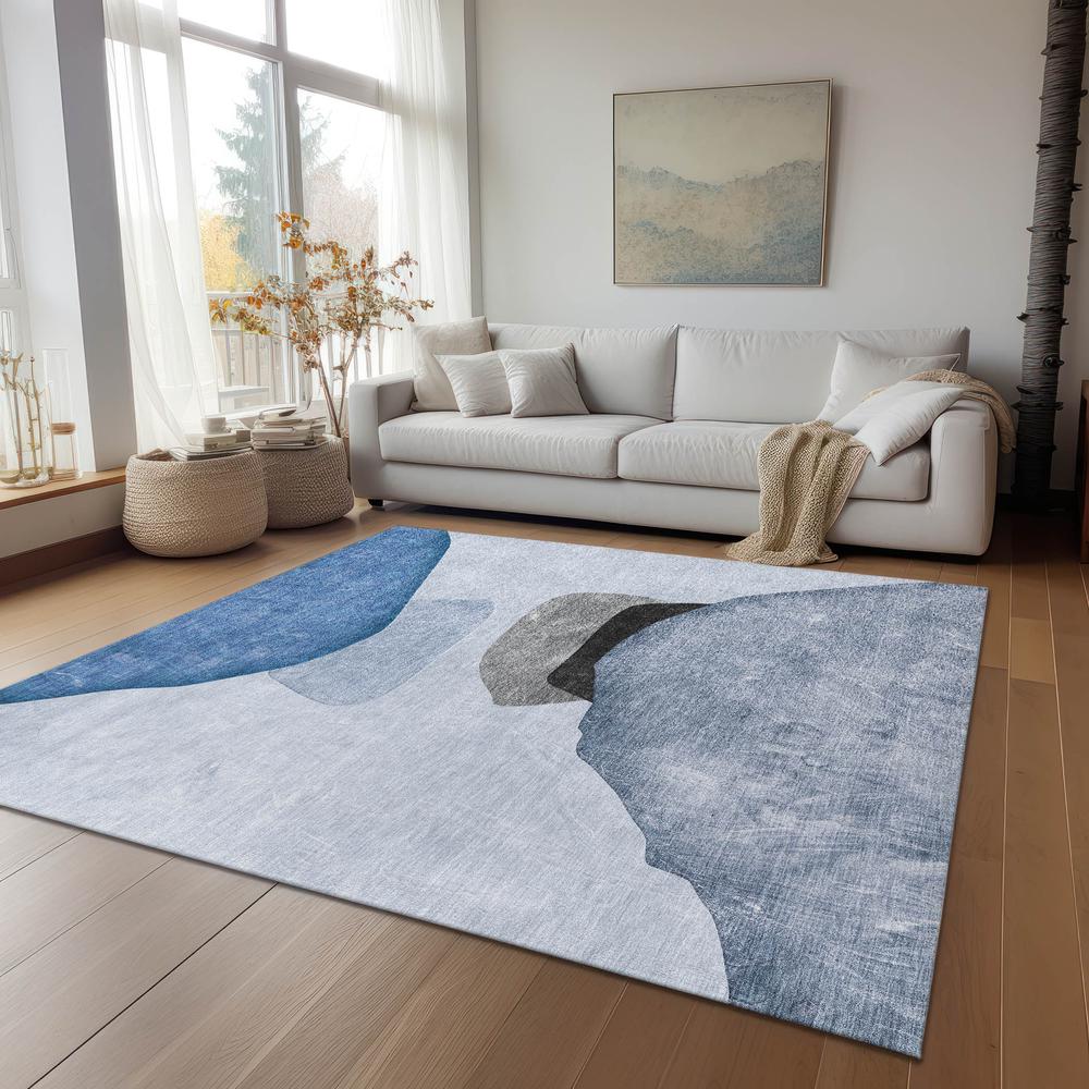 Chantille ACN547 Blue 8' x 10' Rug. Picture 8