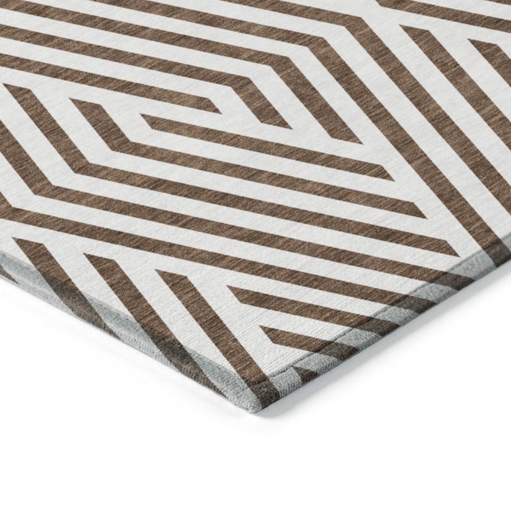 Chantille ACN550 Brown 3' x 5' Rug. Picture 3