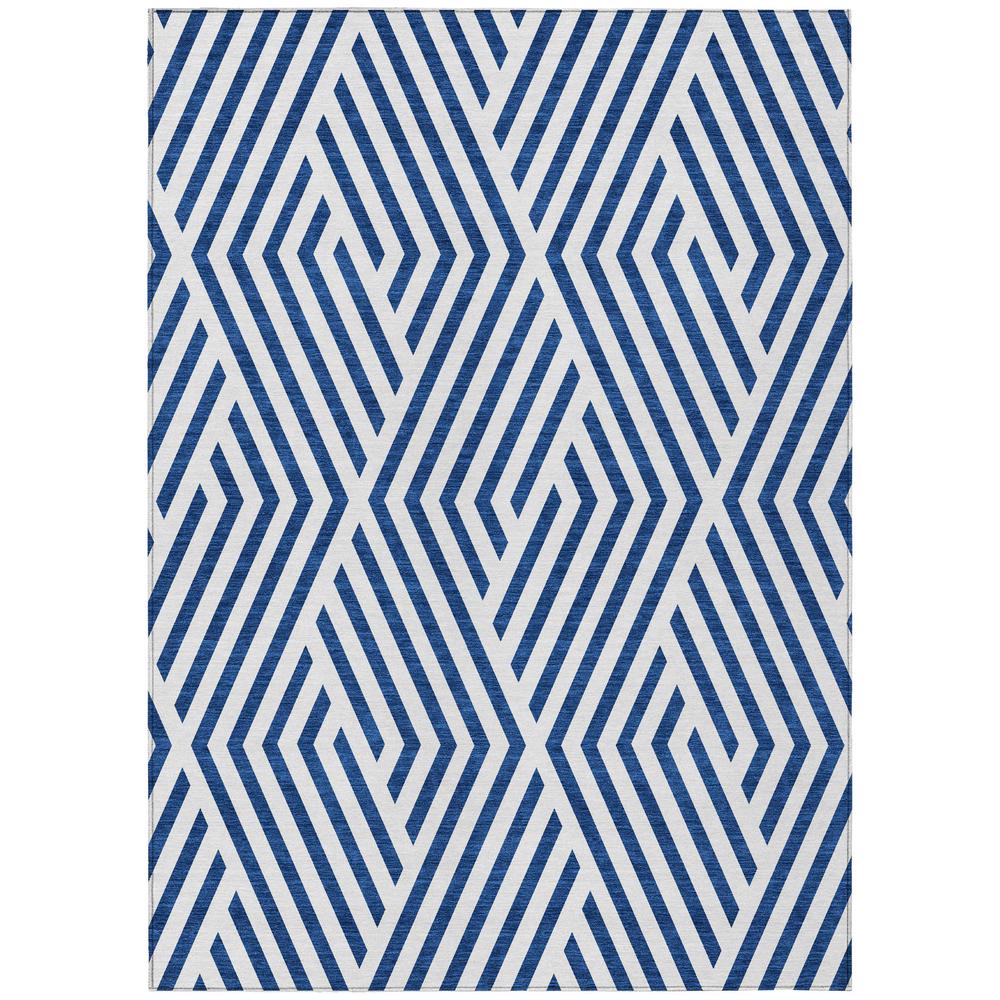 Chantille ACN550 Blue 8' x 10' Rug. Picture 1