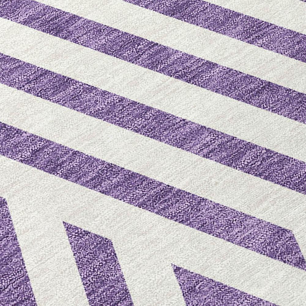 Chantille ACN550 Purple 3' x 5' Rug. Picture 5