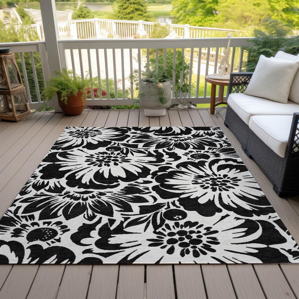 Chantille ACN551 Black 8' x 10' Rug. Picture 8