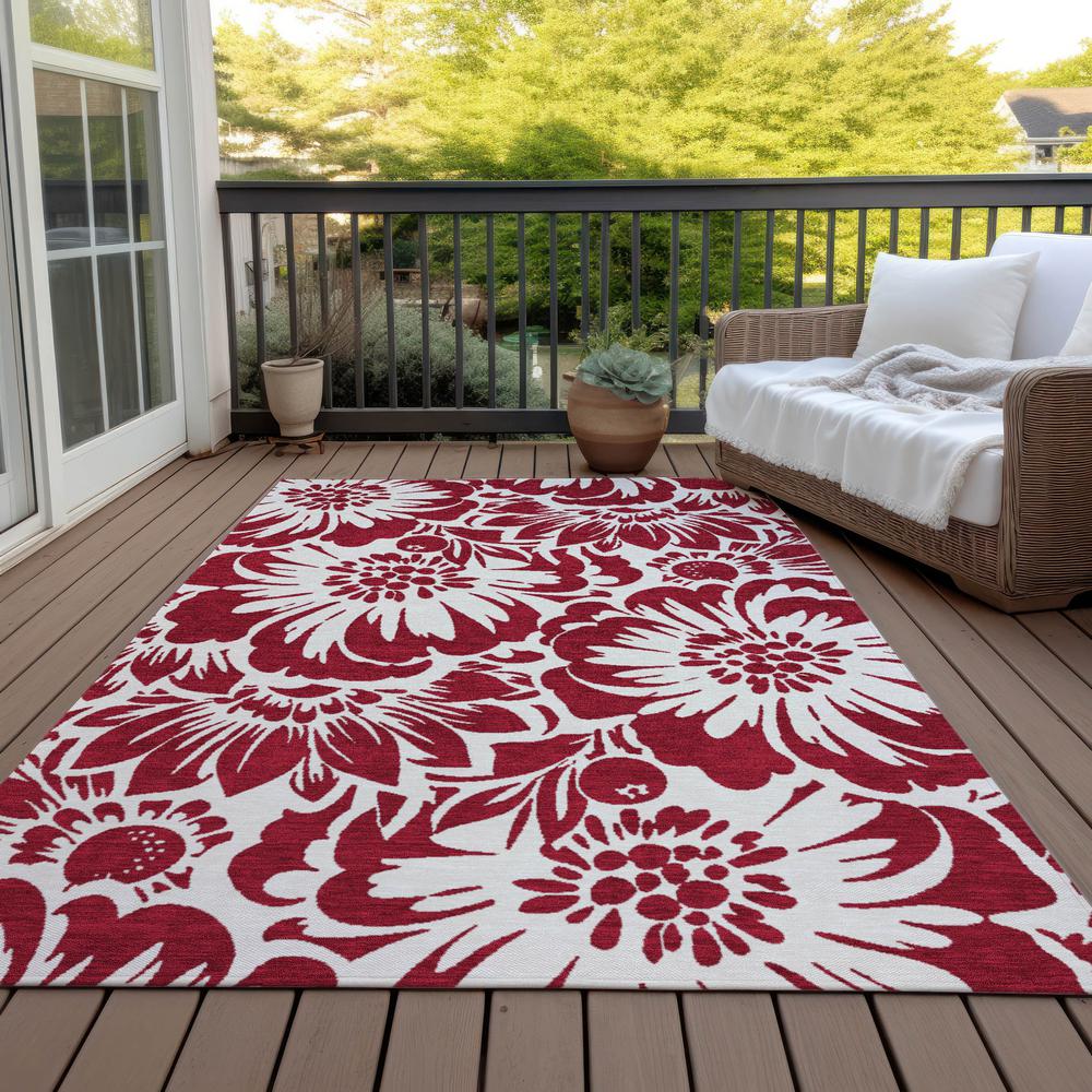 Chantille ACN551 Red 8' x 10' Rug. Picture 8