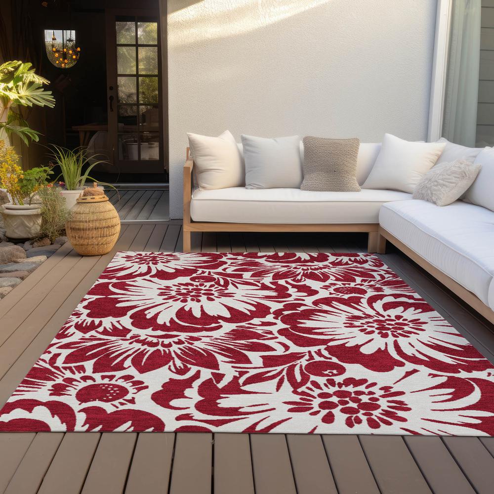 Chantille ACN551 Red 8' x 10' Rug. Picture 9