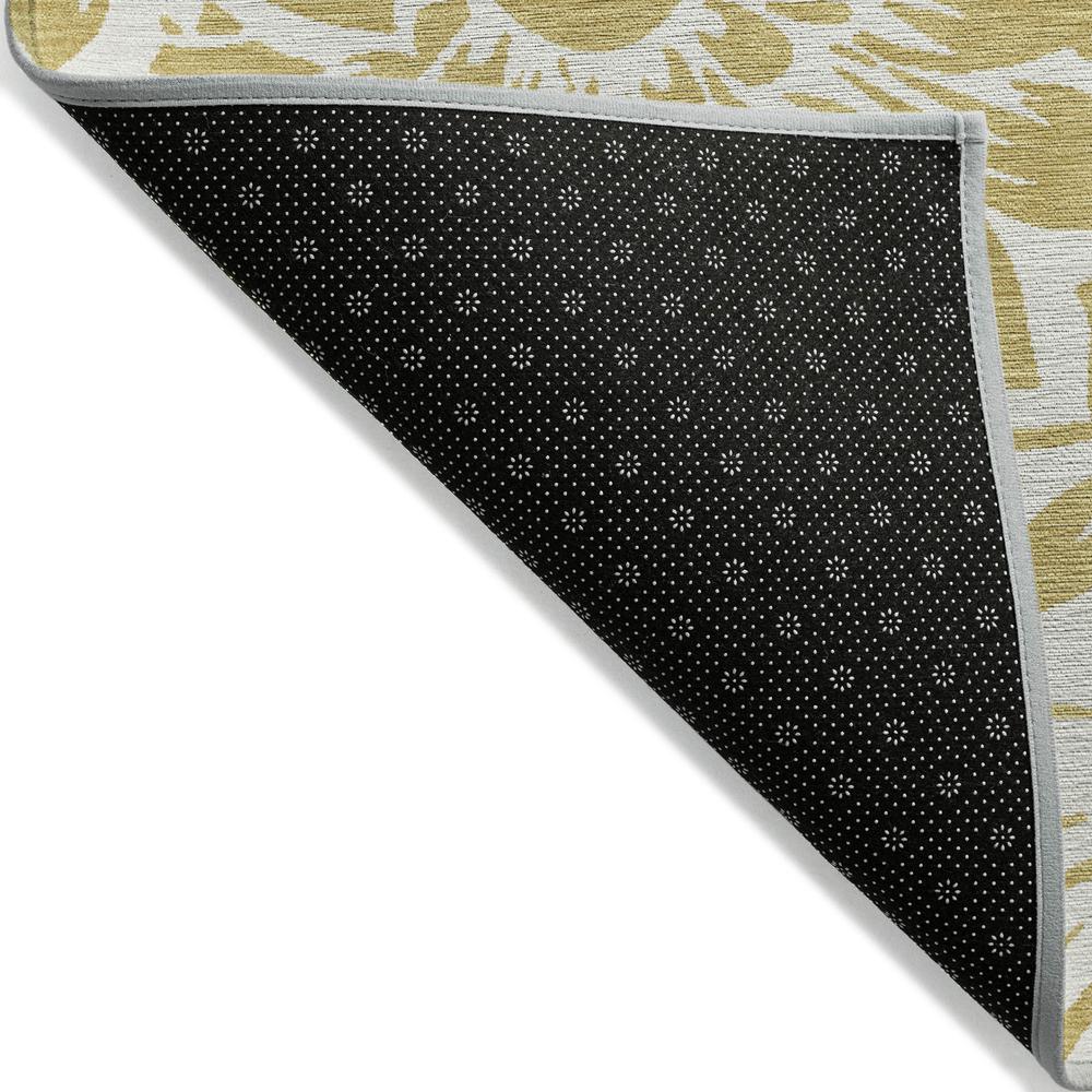 Chantille ACN551 Gold 3' x 5' Rug. Picture 2