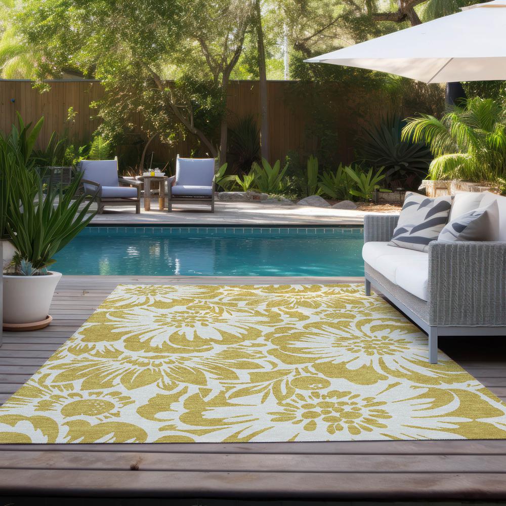 Chantille ACN551 Gold 8' x 10' Rug. Picture 9