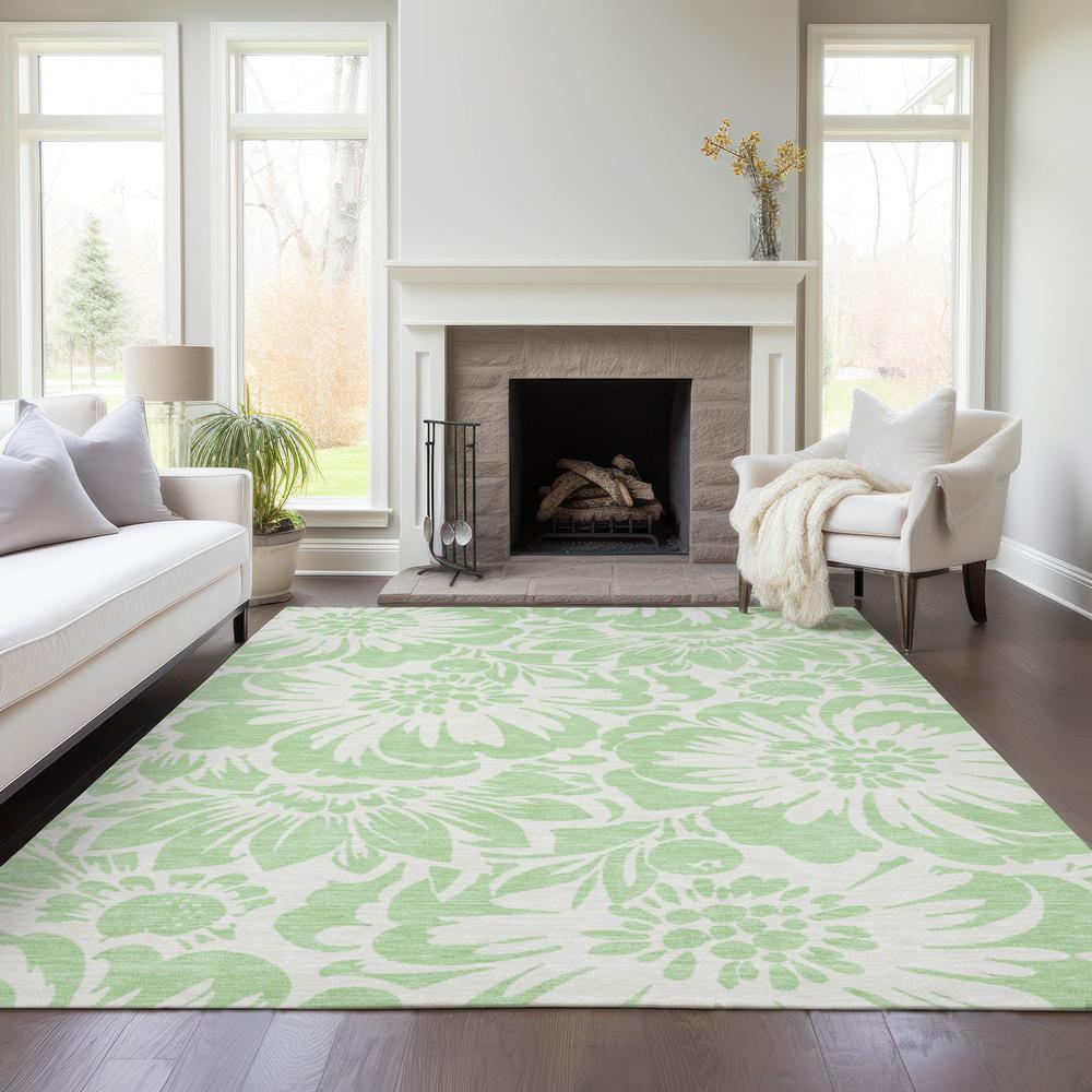 Chantille ACN551 Green 8' x 10' Rug. Picture 7