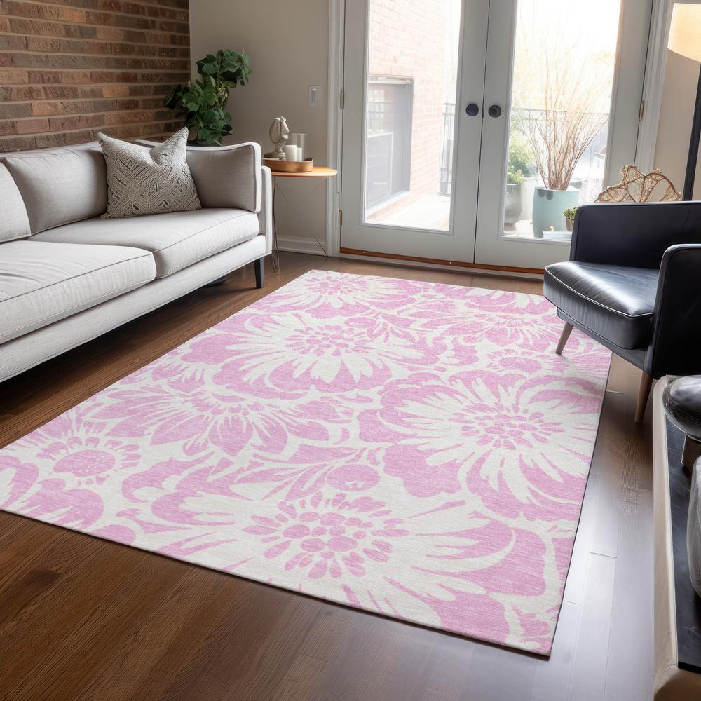 Chantille ACN551 Pink 8' x 10' Rug. Picture 6