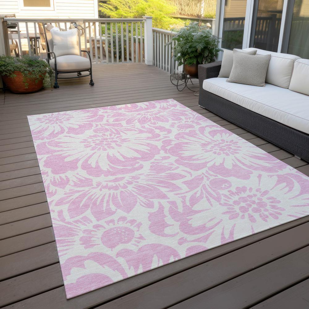 Chantille ACN551 Pink 8' x 10' Rug. Picture 9