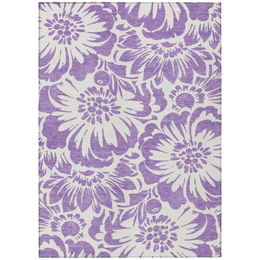 Chantille ACN551 Purple 8' x 10' Rug. Picture 1