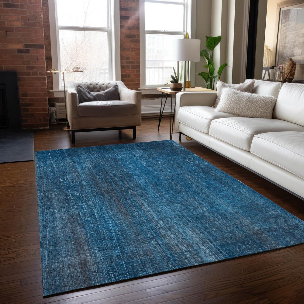 Chantille ACN552 Blue 8' x 10' Rug. Picture 6