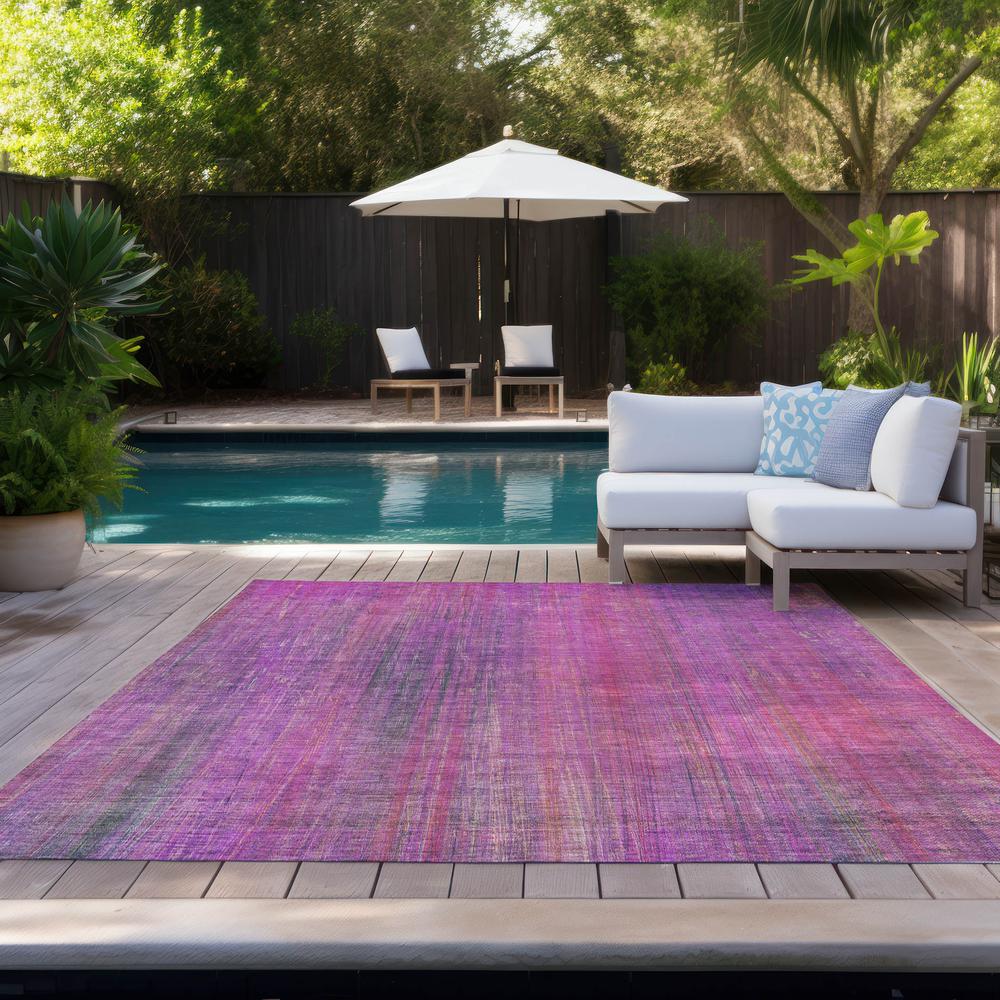 Chantille ACN552 Purple 8' x 10' Rug. Picture 10