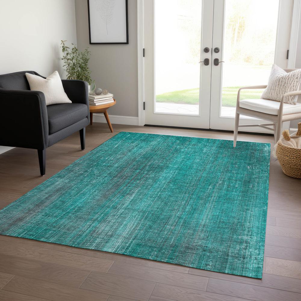 Chantille ACN552 Teal 8' x 10' Rug. Picture 6