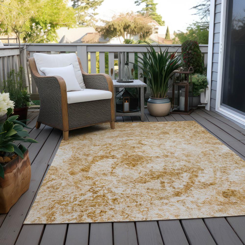 Chantille ACN553 Brown 8' x 10' Rug. Picture 9