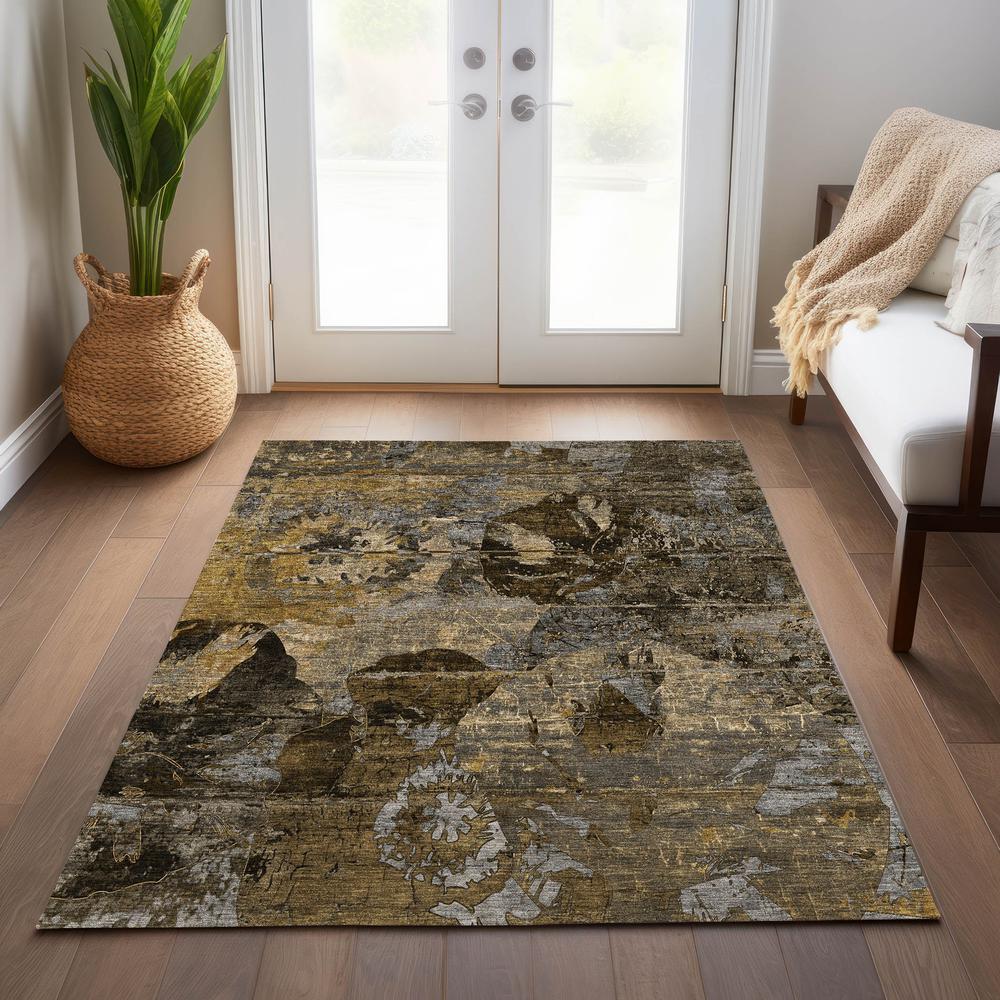 Chantille ACN555 Brown 8' x 10' Rug. Picture 7