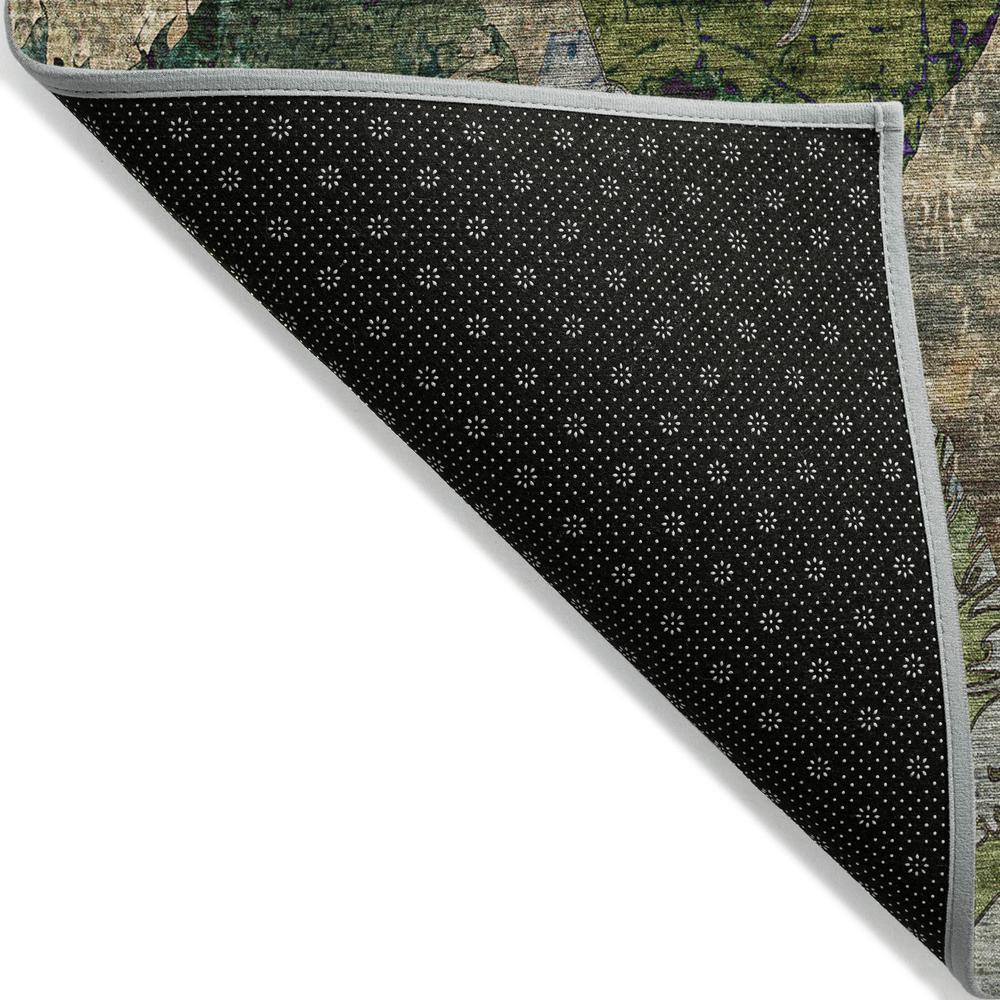 Chantille ACN555 Brown 3' x 5' Rug. Picture 2