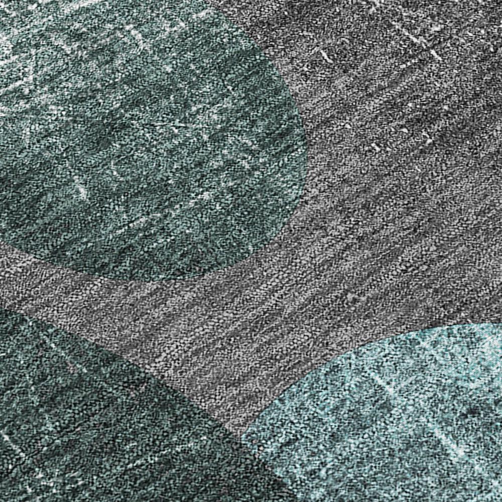 Chantille ACN556 Teal 3' x 5' Rug. Picture 5