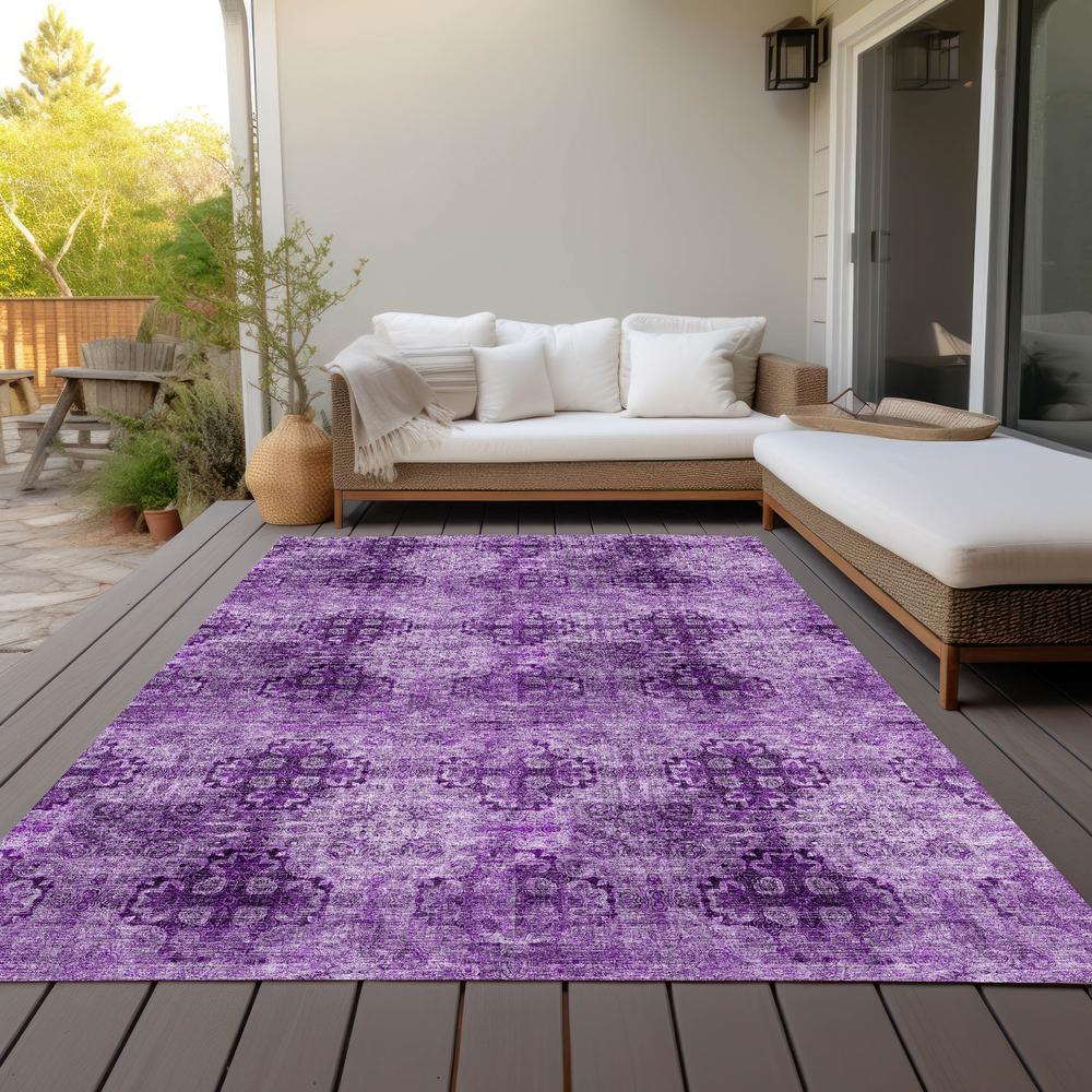 Chantille ACN557 Purple 8' x 10' Rug. Picture 9