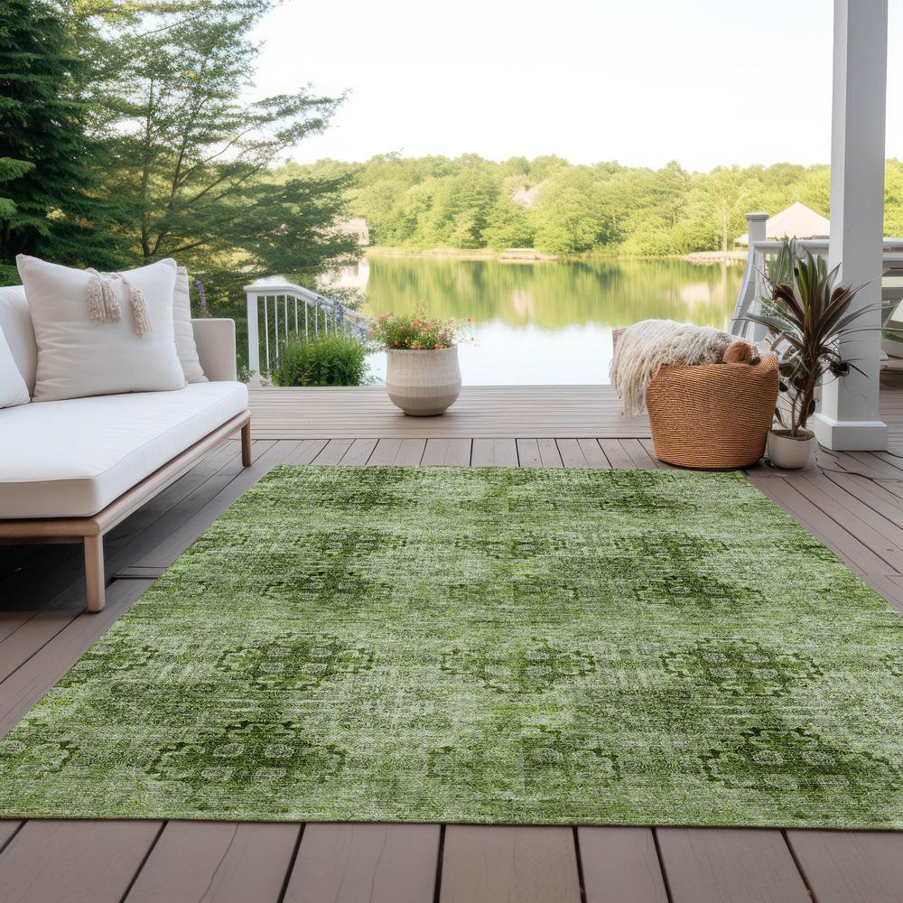 Chantille ACN557 Green 8' x 10' Rug. Picture 9