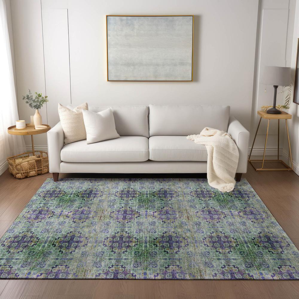 Chantille ACN557 Purple 8' x 10' Rug. Picture 6