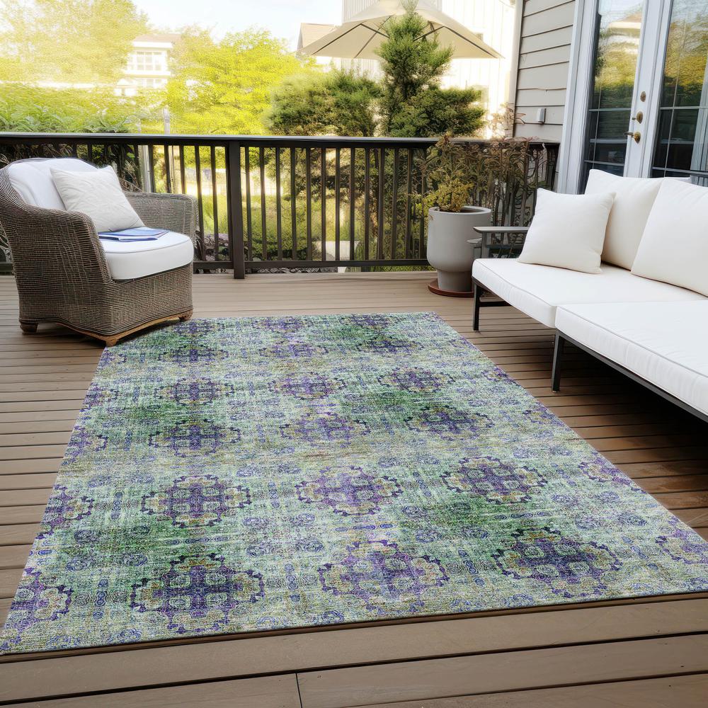Chantille ACN557 Purple 8' x 10' Rug. Picture 8