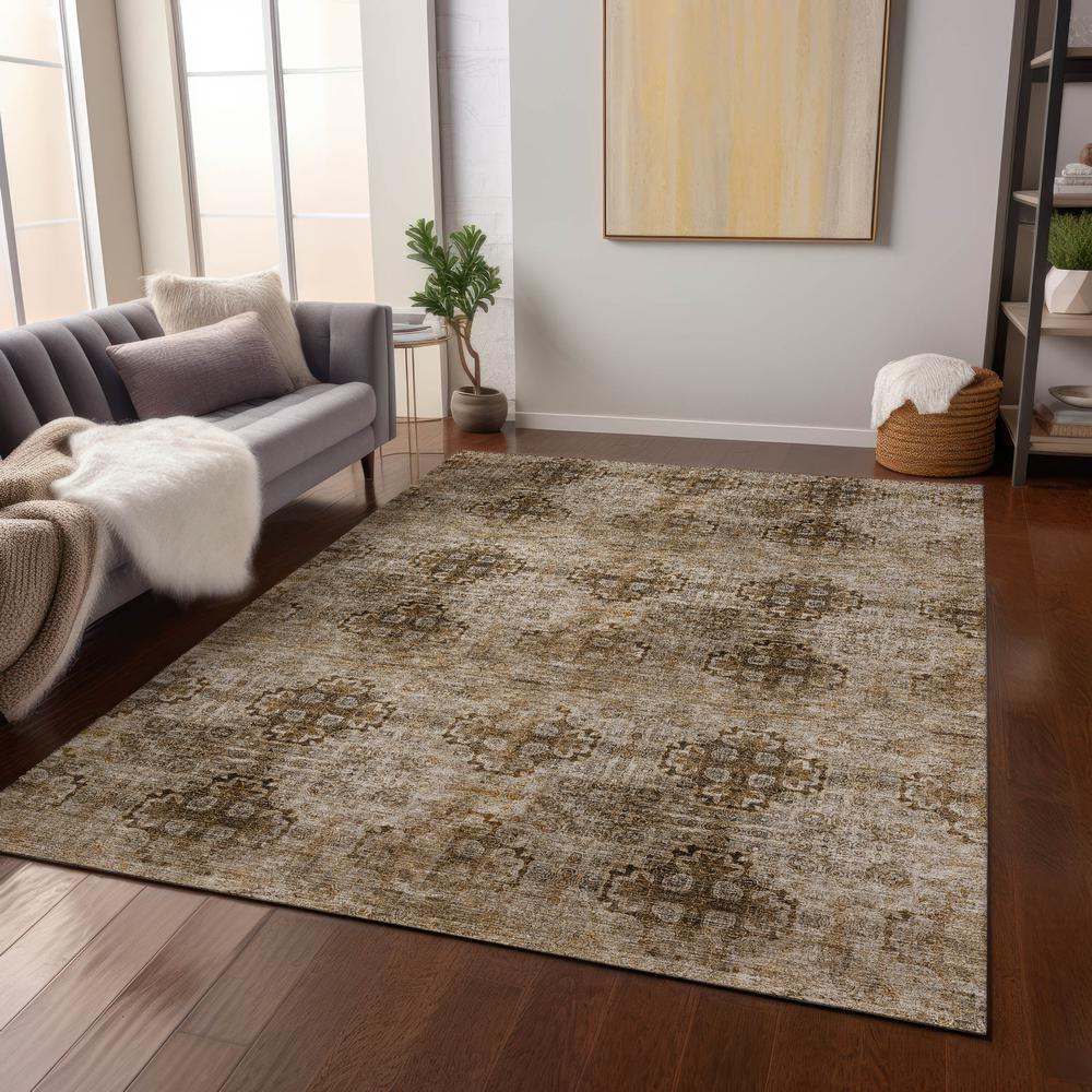 Chantille ACN557 Brown 8' x 10' Rug. Picture 7