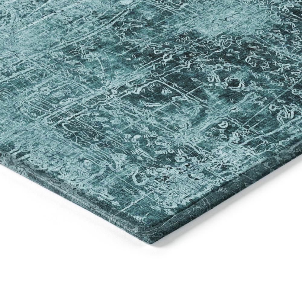 Chantille ACN559 Teal 3' x 5' Rug. Picture 3