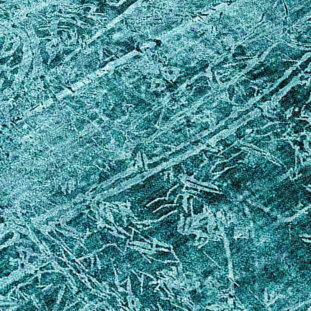 Chantille ACN559 Teal 3' x 5' Rug. Picture 5