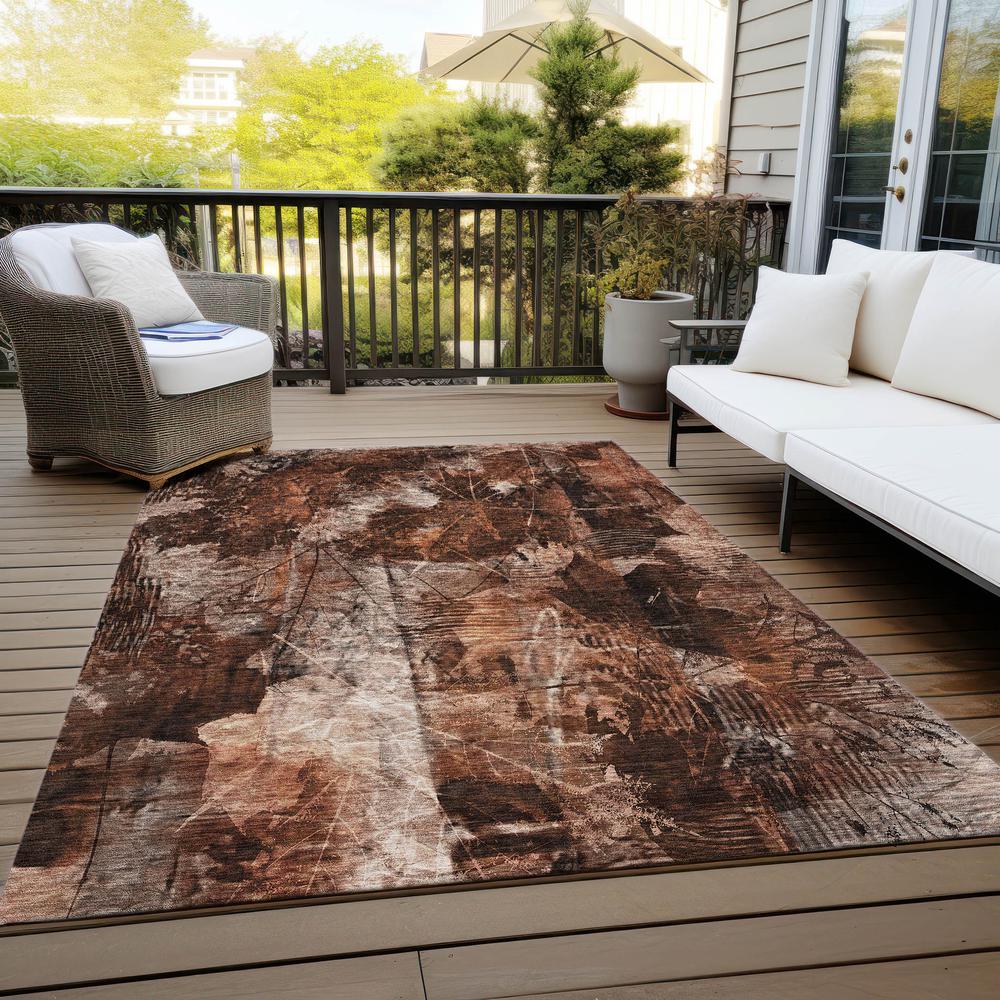 Chantille ACN560 Orange 8' x 10' Rug. Picture 8