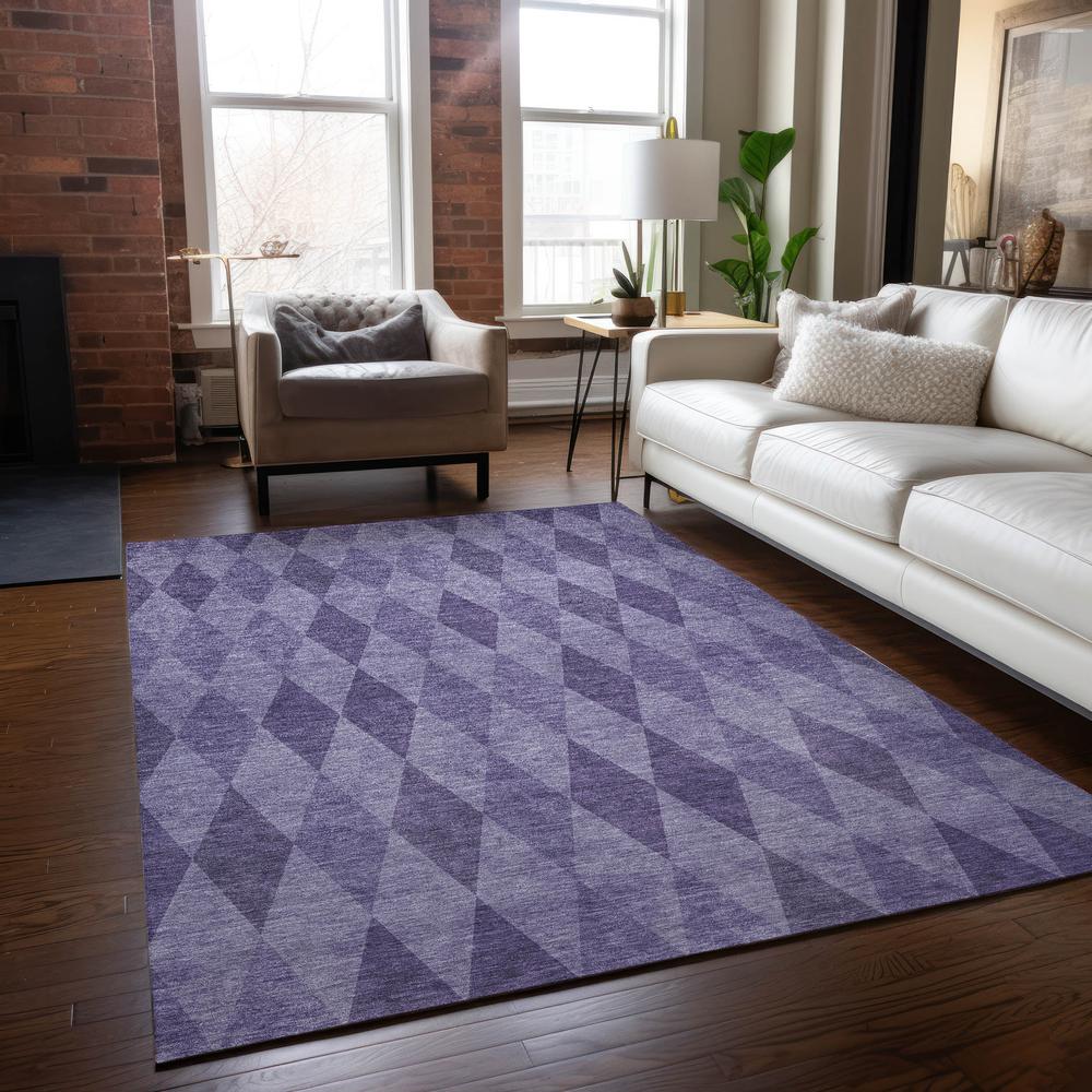 Chantille ACN561 Purple 8' x 10' Rug. Picture 6