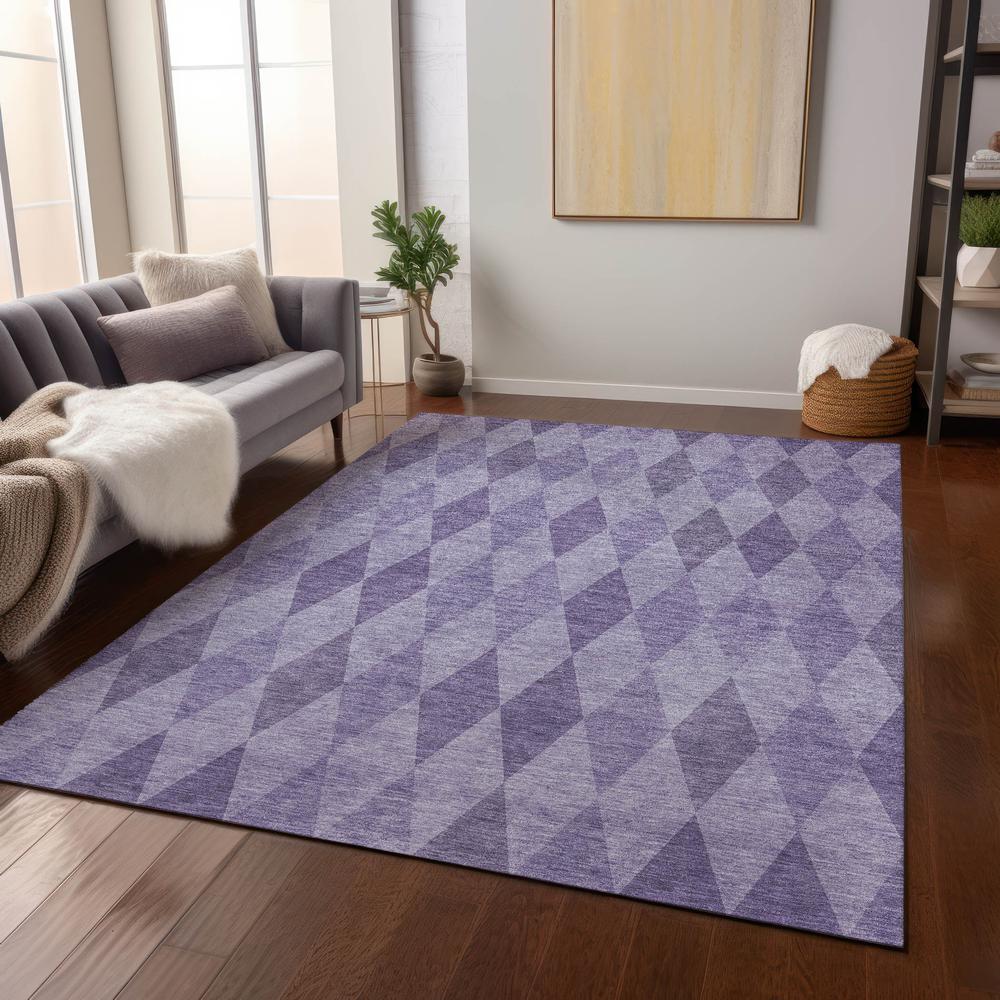 Chantille ACN561 Purple 8' x 10' Rug. Picture 7