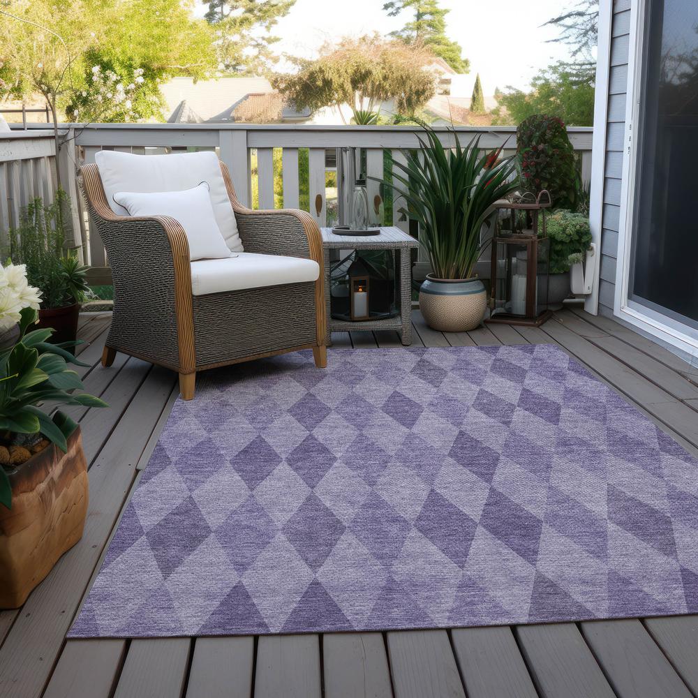 Chantille ACN561 Purple 8' x 10' Rug. Picture 9