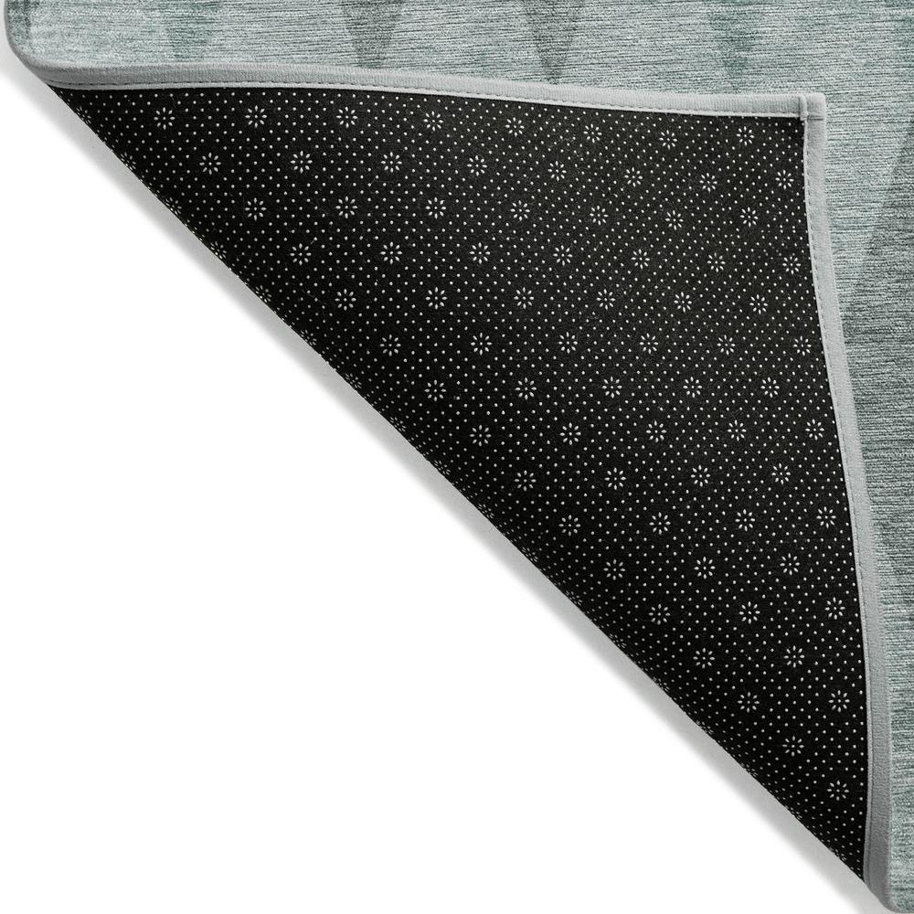 Chantille ACN561 Teal 3' x 5' Rug. Picture 2