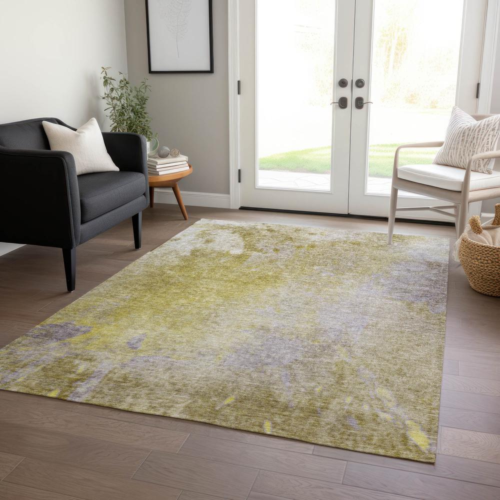 Chantille ACN562 Gold 8' x 10' Rug. Picture 6