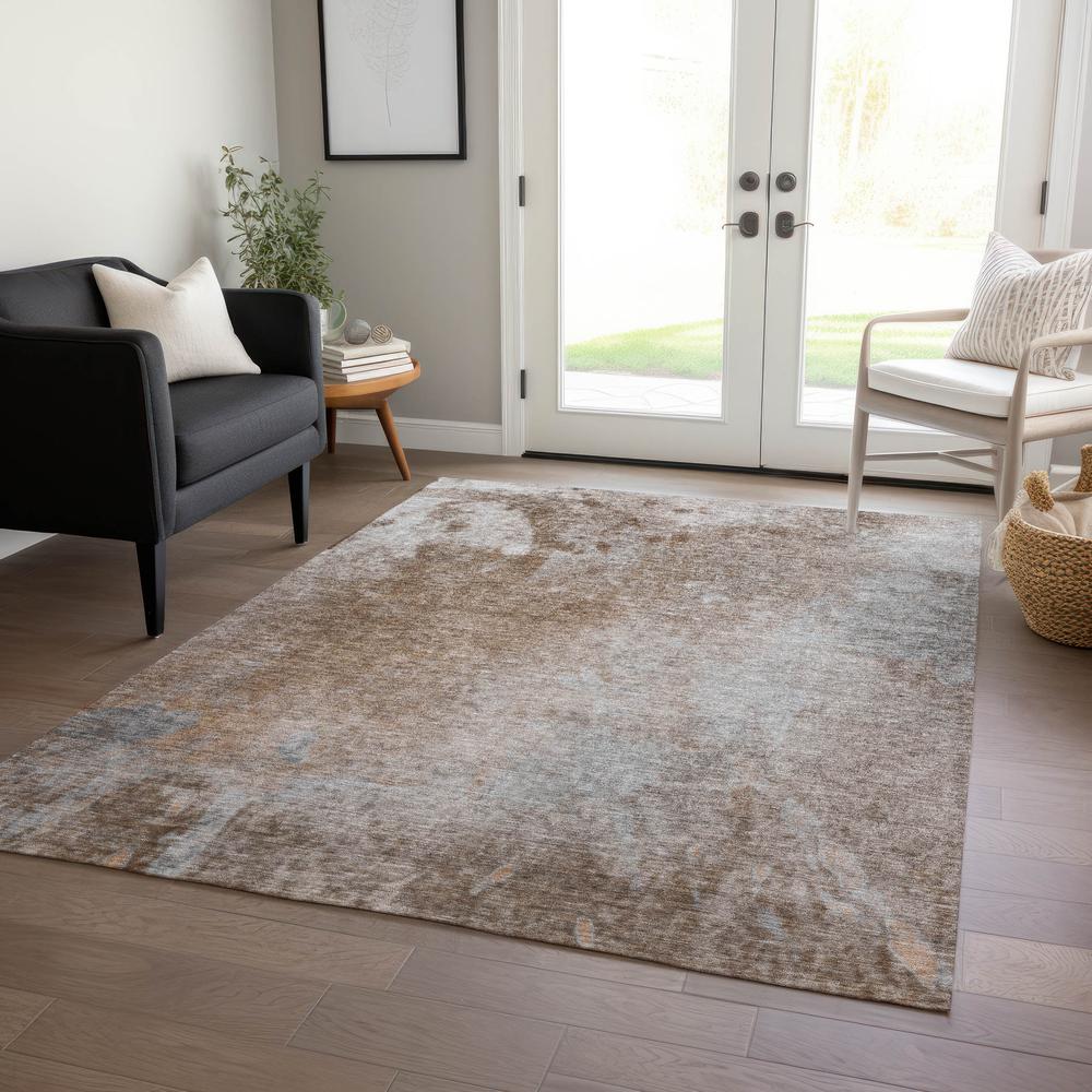 Chantille ACN562 Brown 8' x 10' Rug. Picture 6