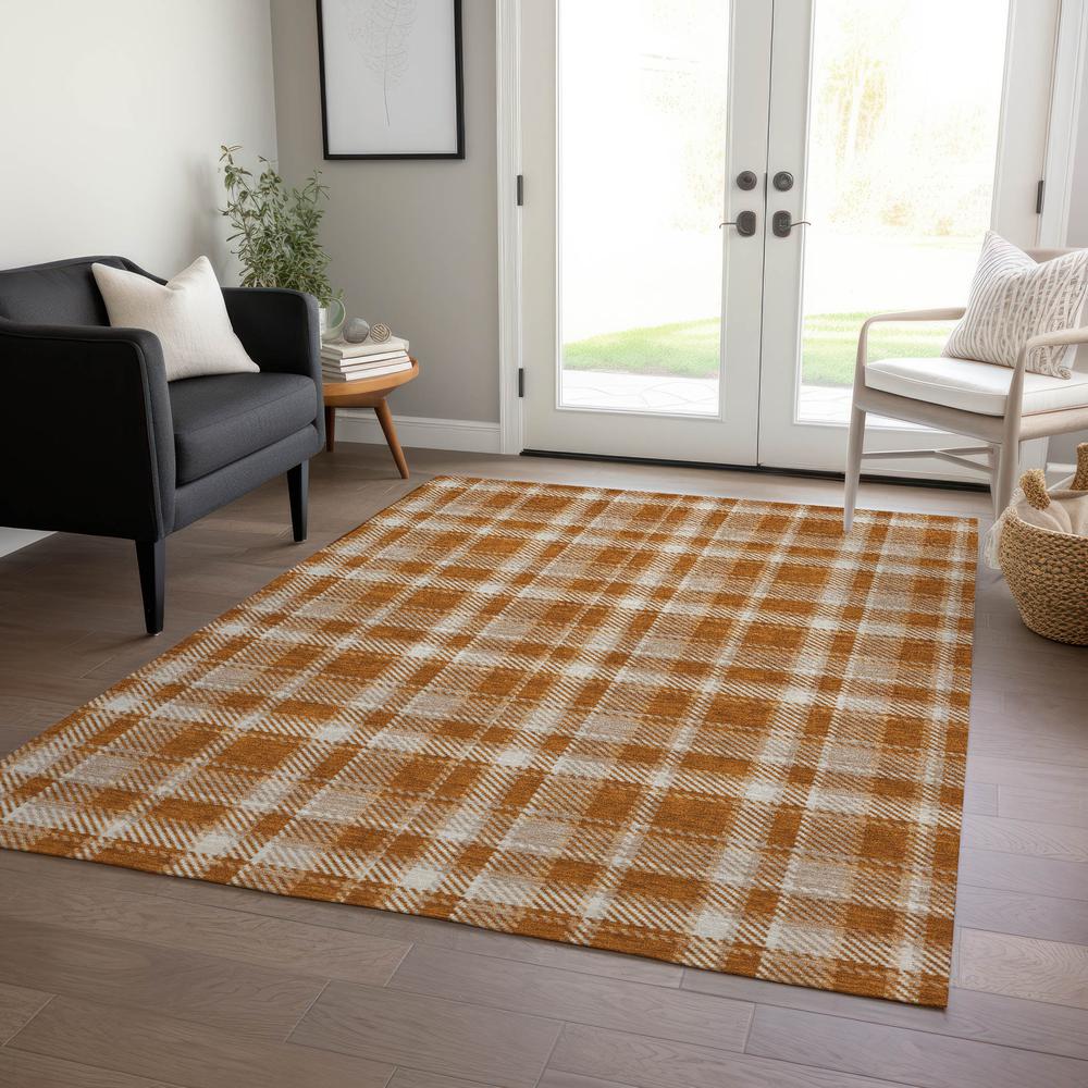 Chantille ACN563 Orange 8' x 10' Rug. Picture 6