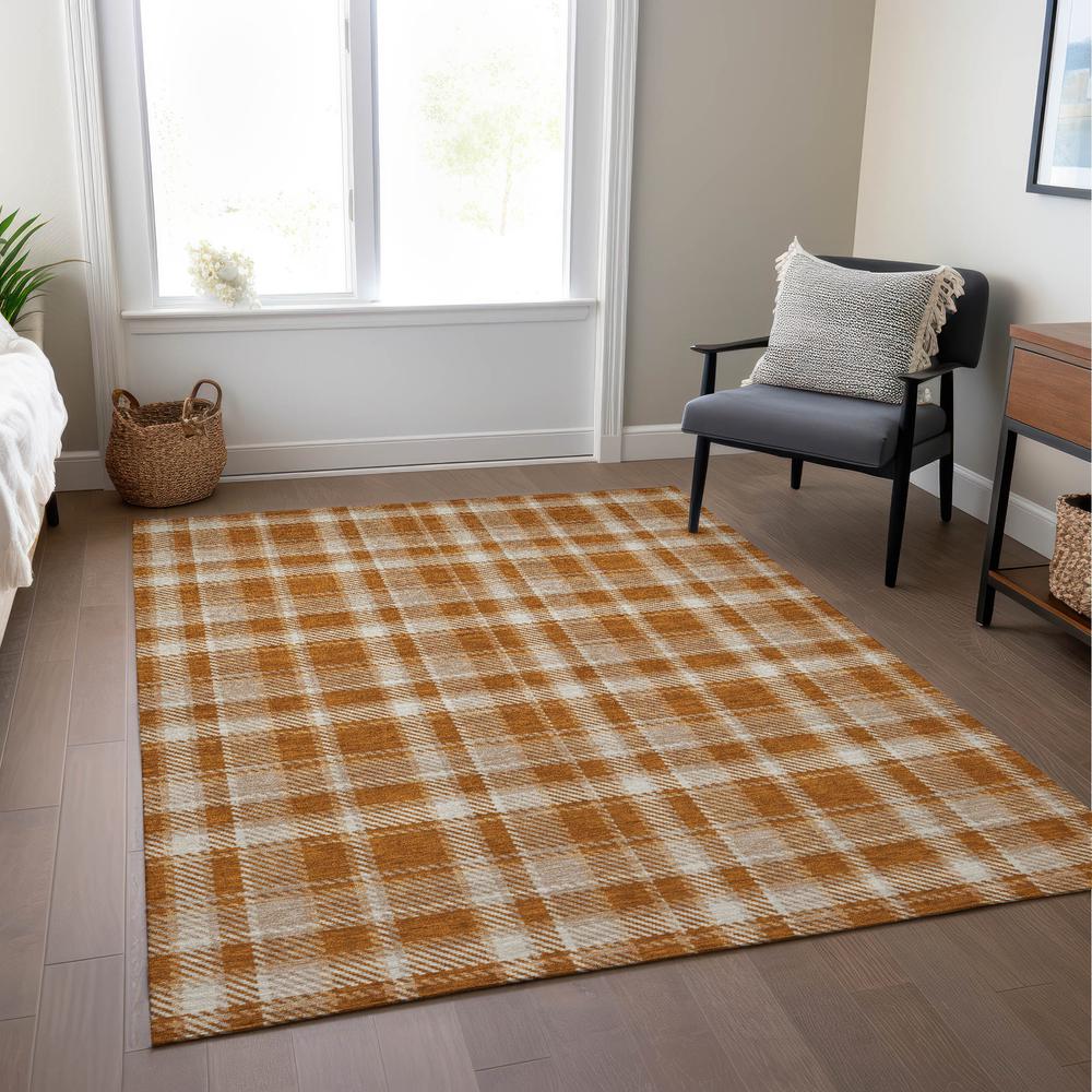 Chantille ACN563 Orange 8' x 10' Rug. Picture 7