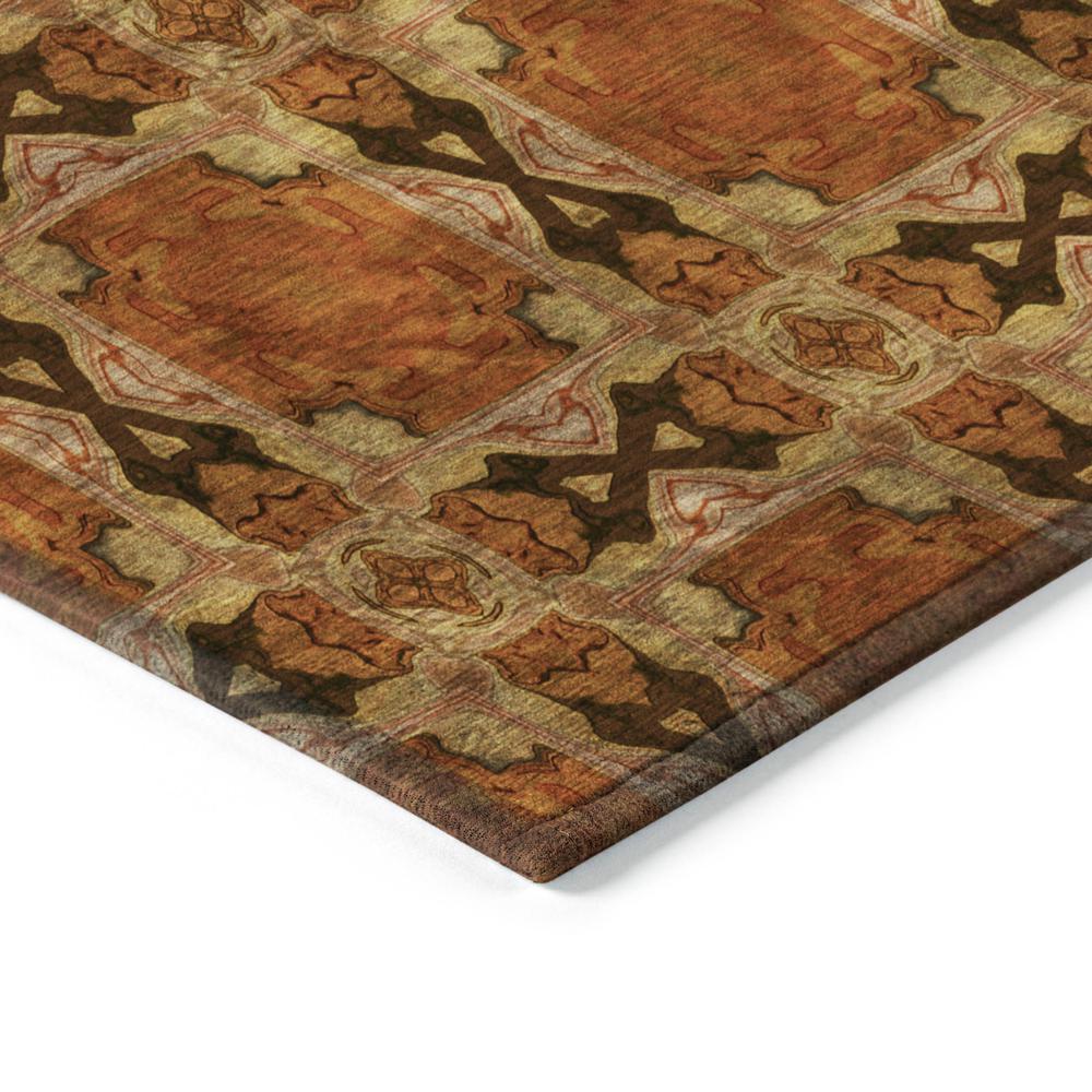 Chantille ACN564 Orange 3' x 5' Rug. Picture 3