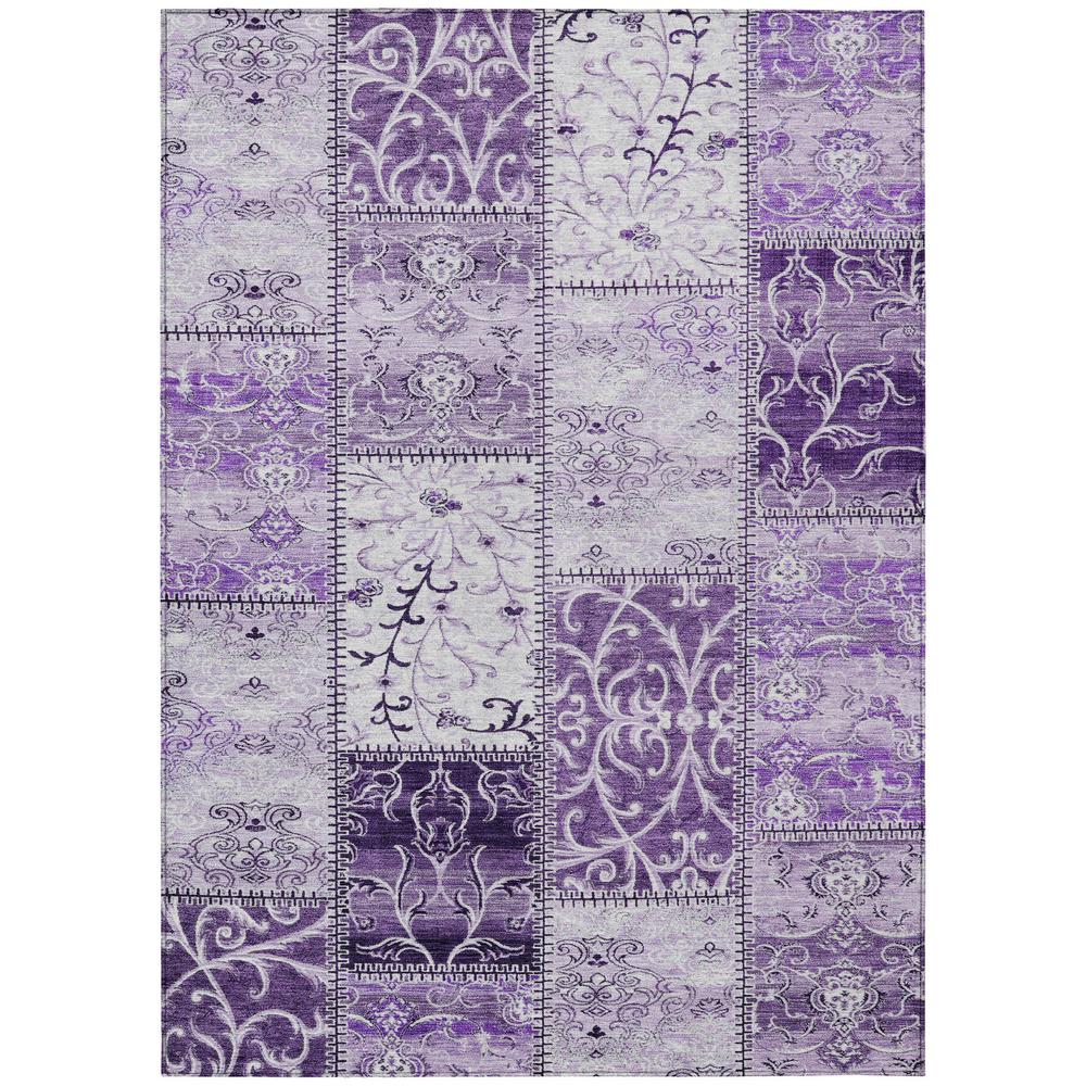 Chantille ACN566 Purple 8' x 10' Rug. Picture 1