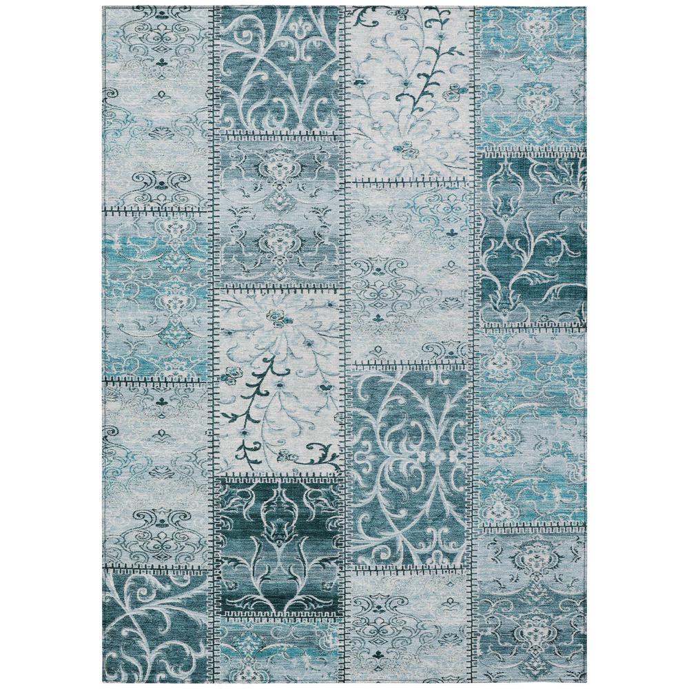Chantille ACN566 Teal 8' x 10' Rug. Picture 1